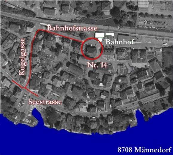 Route mit dem Auto